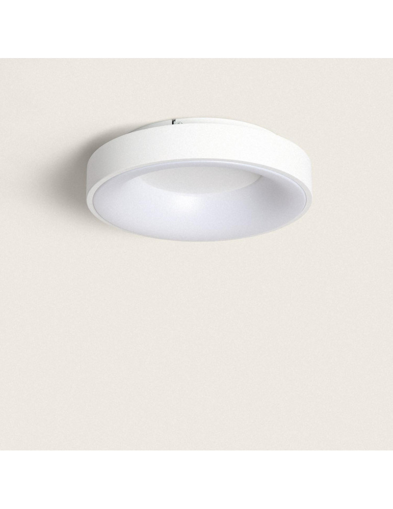 Plafonnier LED Rond 30W Métal Ø380 mm CCT Sélectionnable Jacob