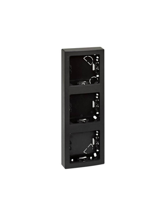 Cadre avec Base pour 3 Emplacements Verticaux SIMON 73 LOFT 73631