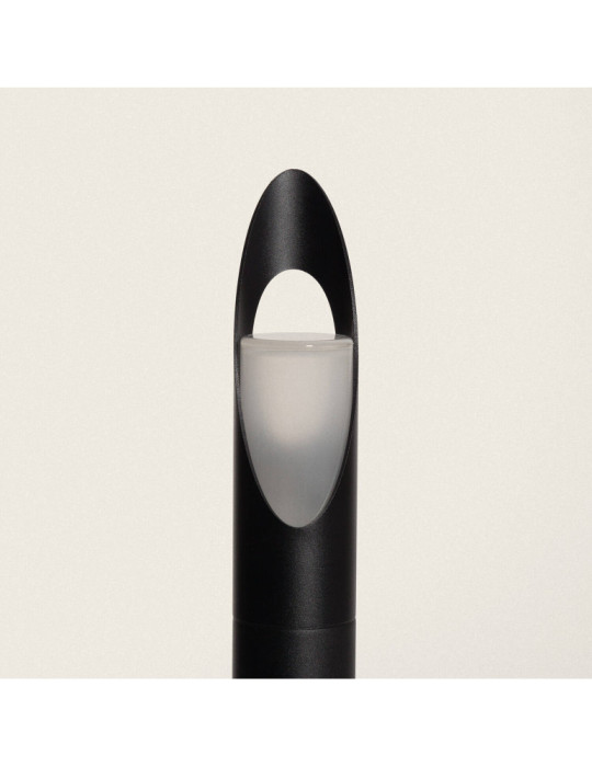 Balise sur Pied Extérieure Aluminium 80cm Oblong