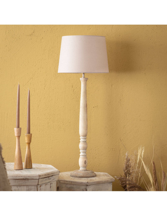 Lampe à Poser en bois Daksh ILUZZIA