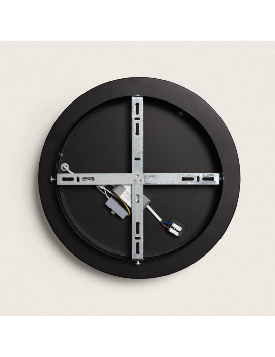 Plafonnier LED Rond 30W Métal Ø380 mm CCT Sélectionnable Jacob