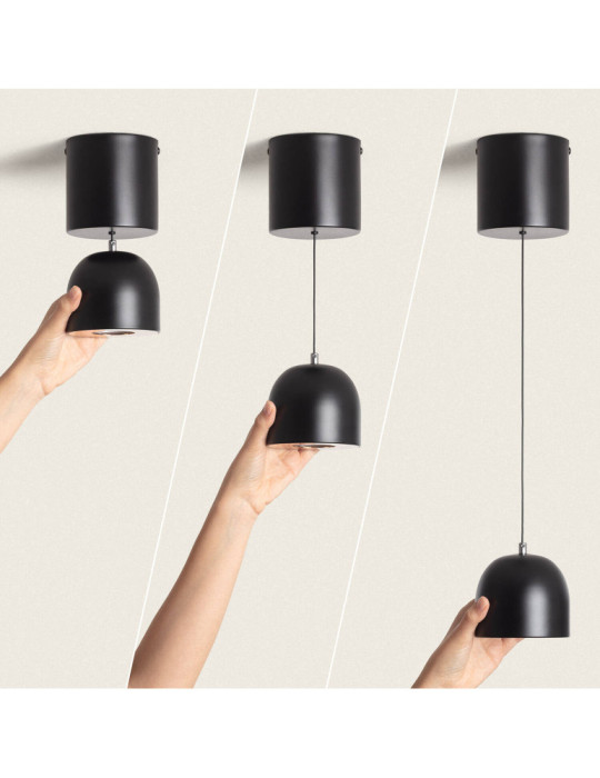 Suspension LED 8W Métal Hauteur Réglable Arya