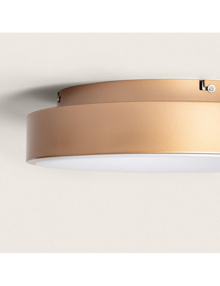 Plafonnier LED Rond 30W Métal Ø380 mm CCT Sélectionnable Jacob