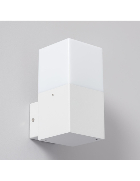 Applique Murale Extérieure Aluminium Domus Blanche