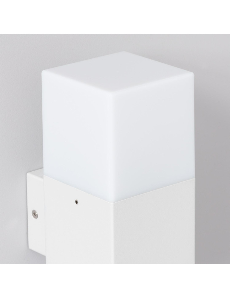 Applique Murale Extérieure Aluminium Domus Blanche