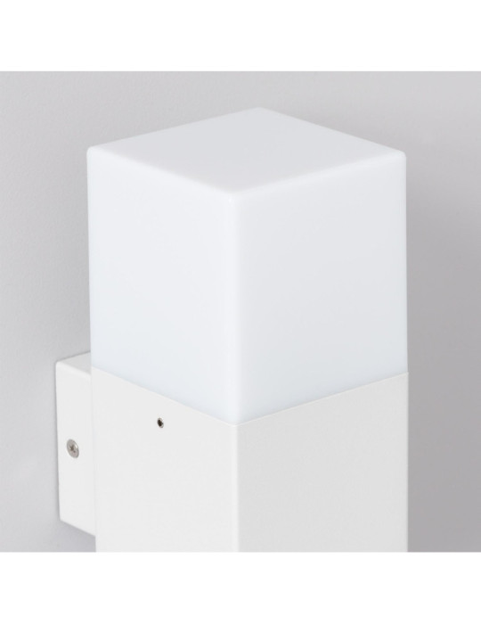 Applique Murale Extérieure Aluminium Domus Blanche