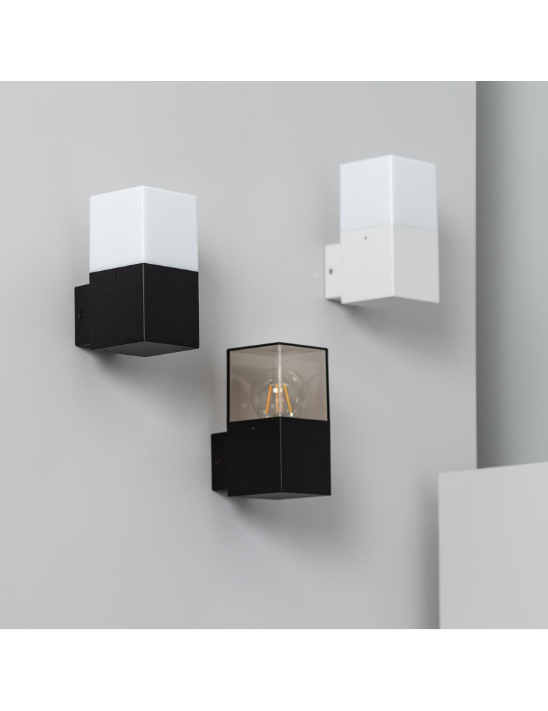 Applique Murale Extérieure Aluminium Domus Blanche