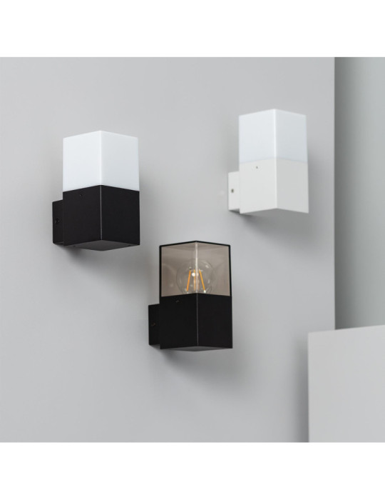 Applique Murale Extérieure Aluminium Domus Blanche