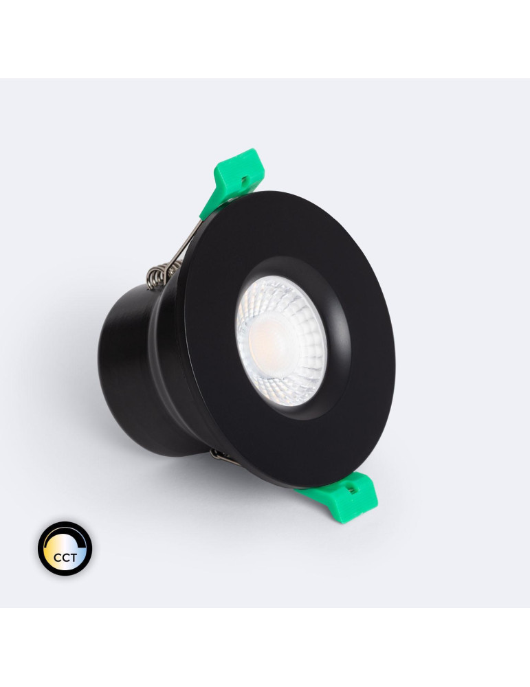 Spot Downlight Ignifuge LED 5-8W Rond Dimmable IP65 Coupe Ø 65 mm Solid Design