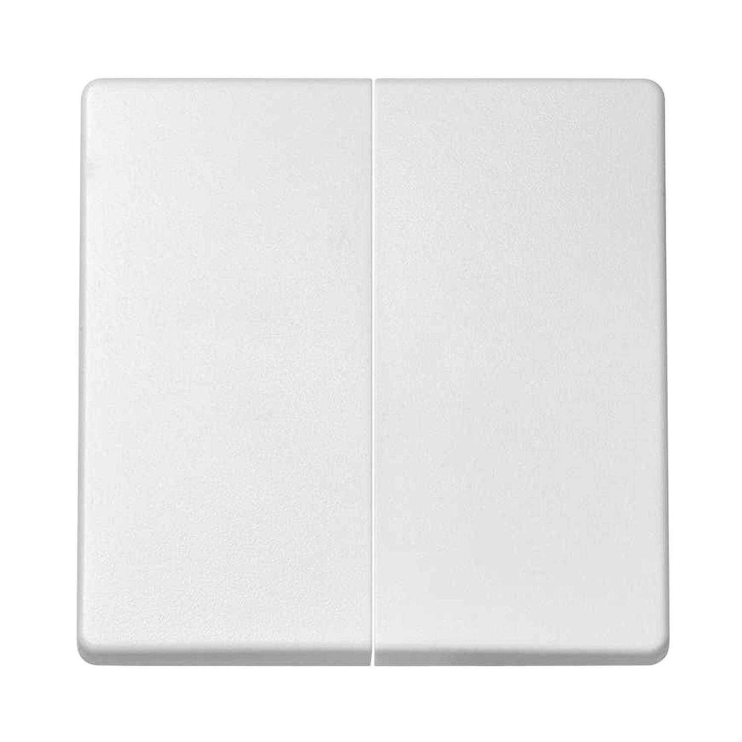 Touche Double pour Permutateur SIMON 82 8202026 Blanc