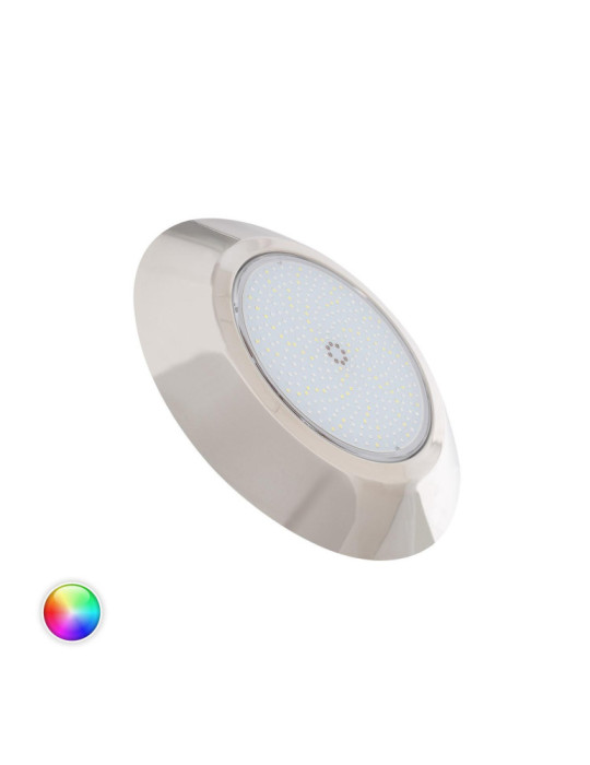 Spot LED Piscine en Saillie Inox RGBW Submersible 12V DC IP68 24W