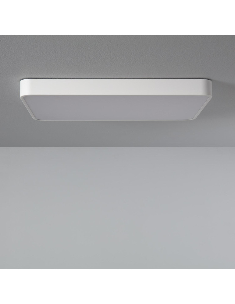 Plafonnier LED Rectangulaire Métal 40W CCT Sélectionnable Hidria 600x400 mm