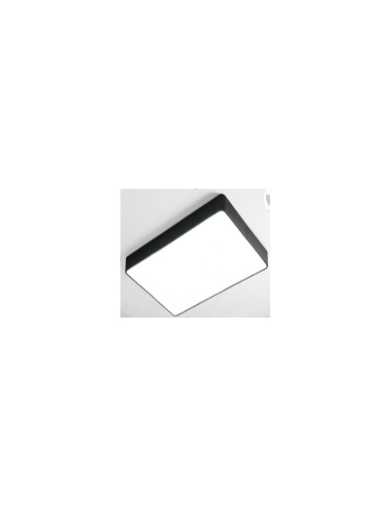 Plafonnier LED Rectangulaire Métal 40W CCT Sélectionnable Hidria 600x400 mm