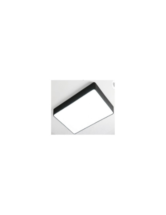 Plafonnier LED Rectangulaire Métal 40W CCT Sélectionnable Hidria 600x400 mm