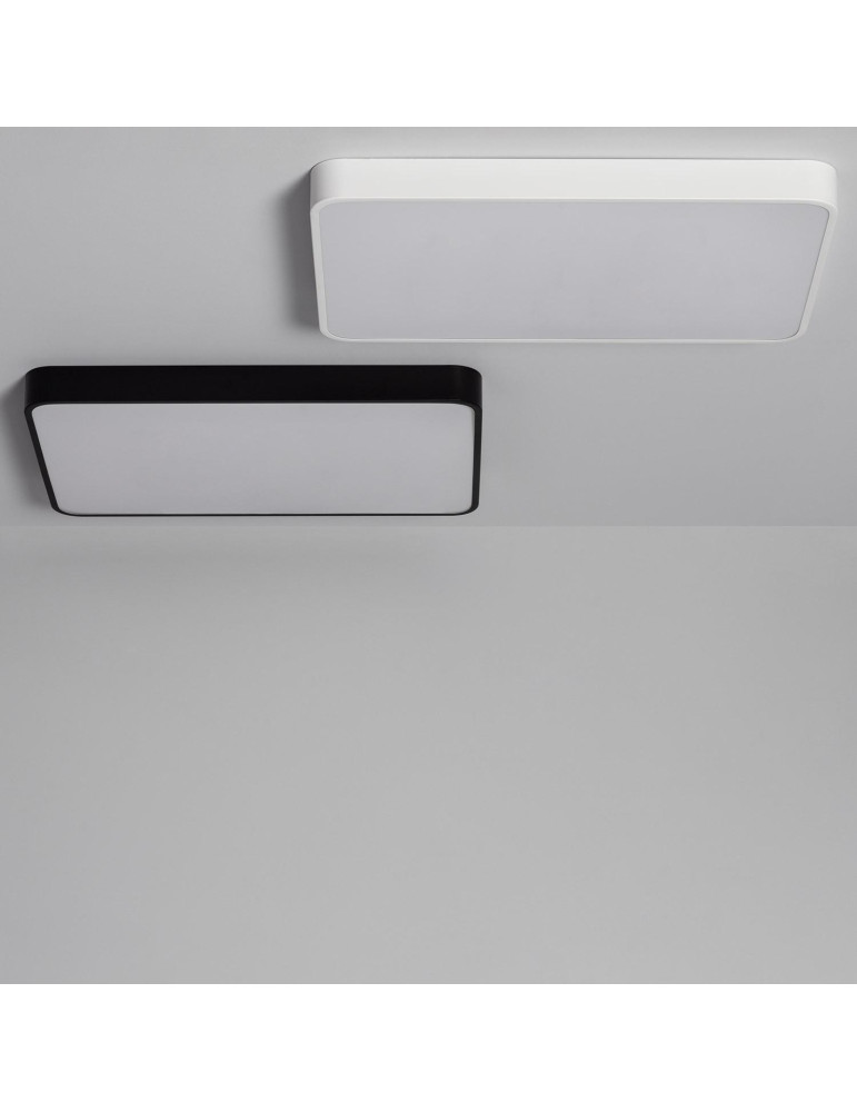 Plafonnier LED Rectangulaire Métal 40W CCT Sélectionnable Hidria 600x400 mm