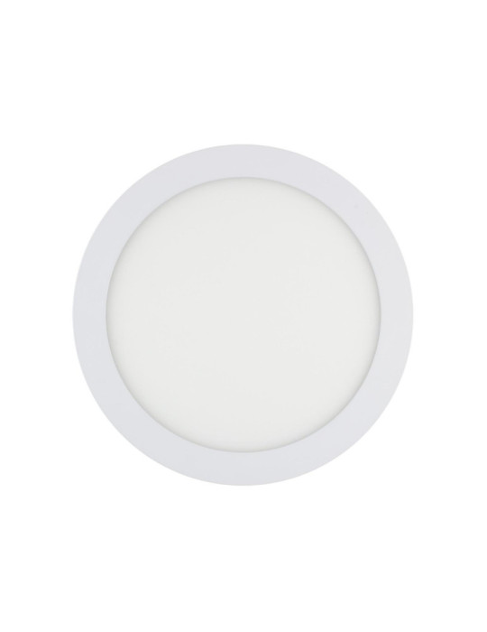 Dalle LED 20W Ronde Extra-Plate Coupe Ø 225 mm