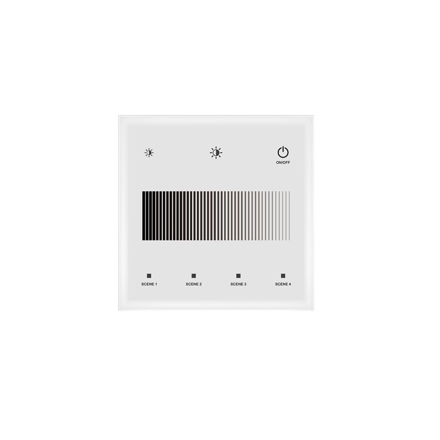Variateur mural tactil pour ruban LED 12/24V DC Monochrome Monochrome