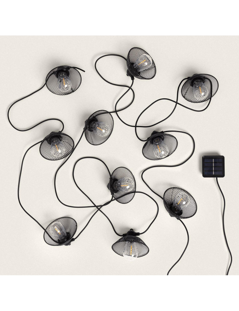 Guirlande Solaire Extérieure d'Ampoules LED Kodos 6.5m