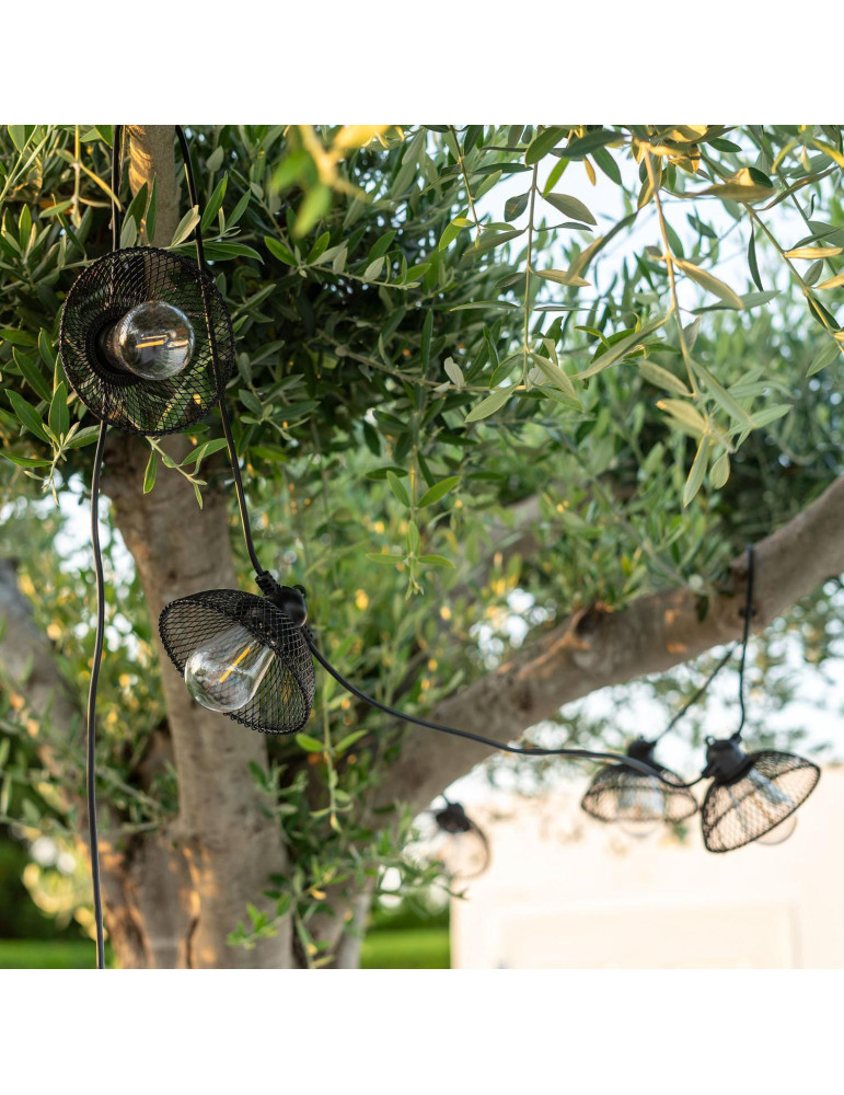 Guirlande Solaire Extérieure d'Ampoules LED Kodos 6.5m