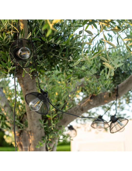 Guirlande Solaire Extérieure d'Ampoules LED Kodos 6.5m