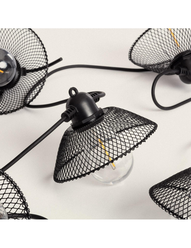 Guirlande Solaire Extérieure d'Ampoules LED Kodos 6.5m