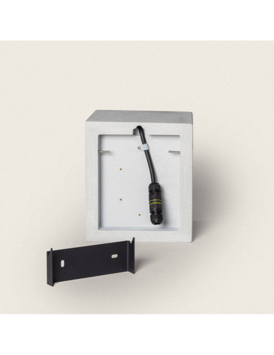 Applique Murale Extérieure LED Dimmable 6W Ciment Varex