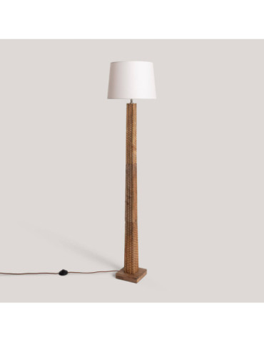 Lampadaire Bois Kyathi ILUZZIA