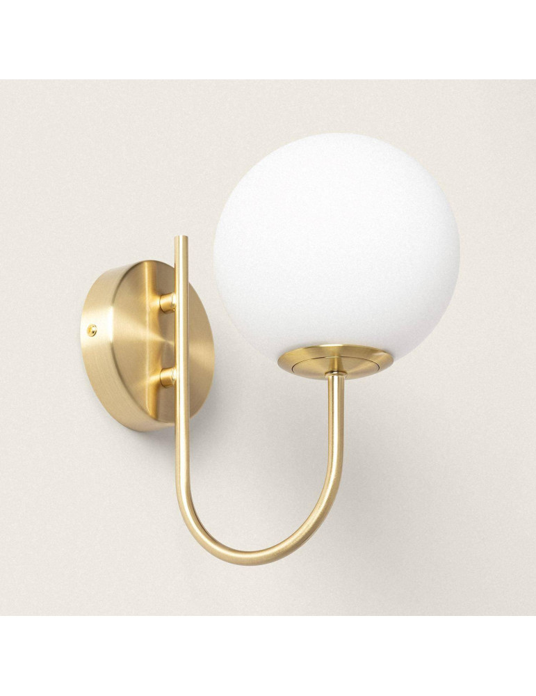 Applique Murale Métal et Verre Satellite