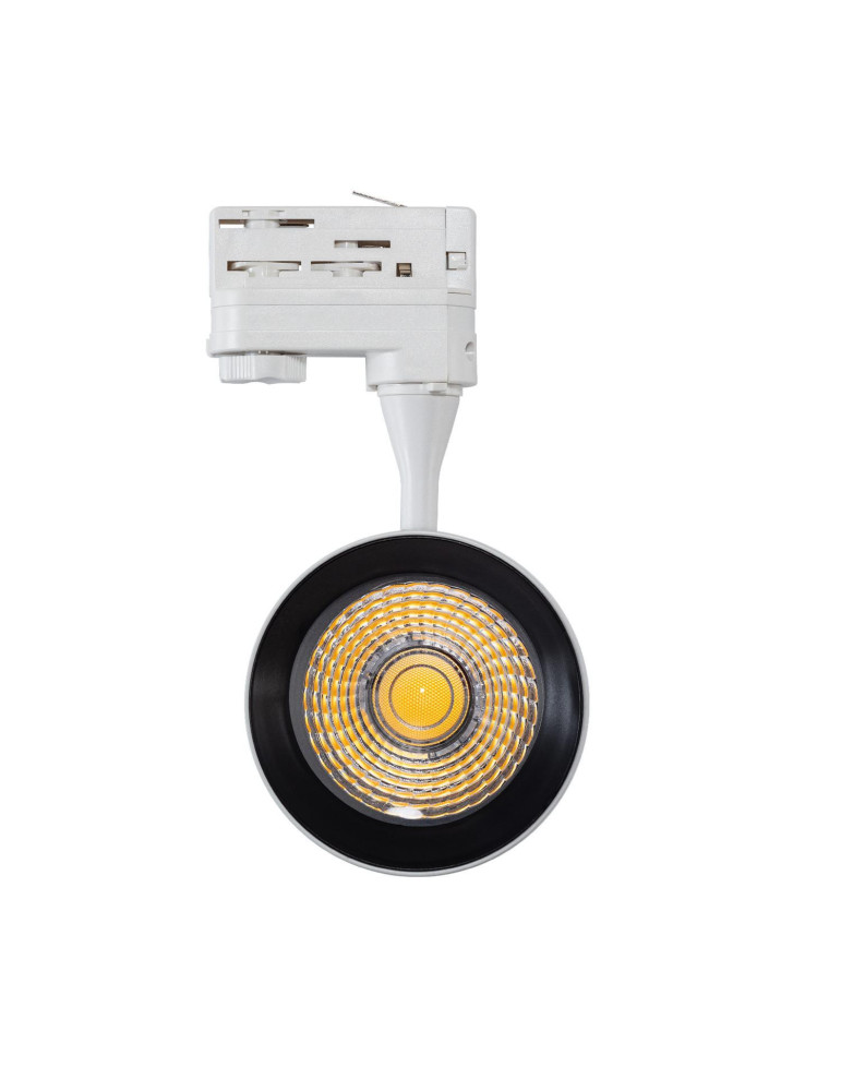Spot LED sur Rail Triphasé 30W Vulcan Blanc