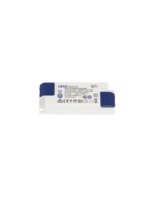 Driver LIFUD 220-240V Salida 33-40V 600mA 24W No Flicker LF-GIF030YA Driver LIFUD 220-240V Salida 33-40V 600mA 24W No Flicker LF-GIF030YA