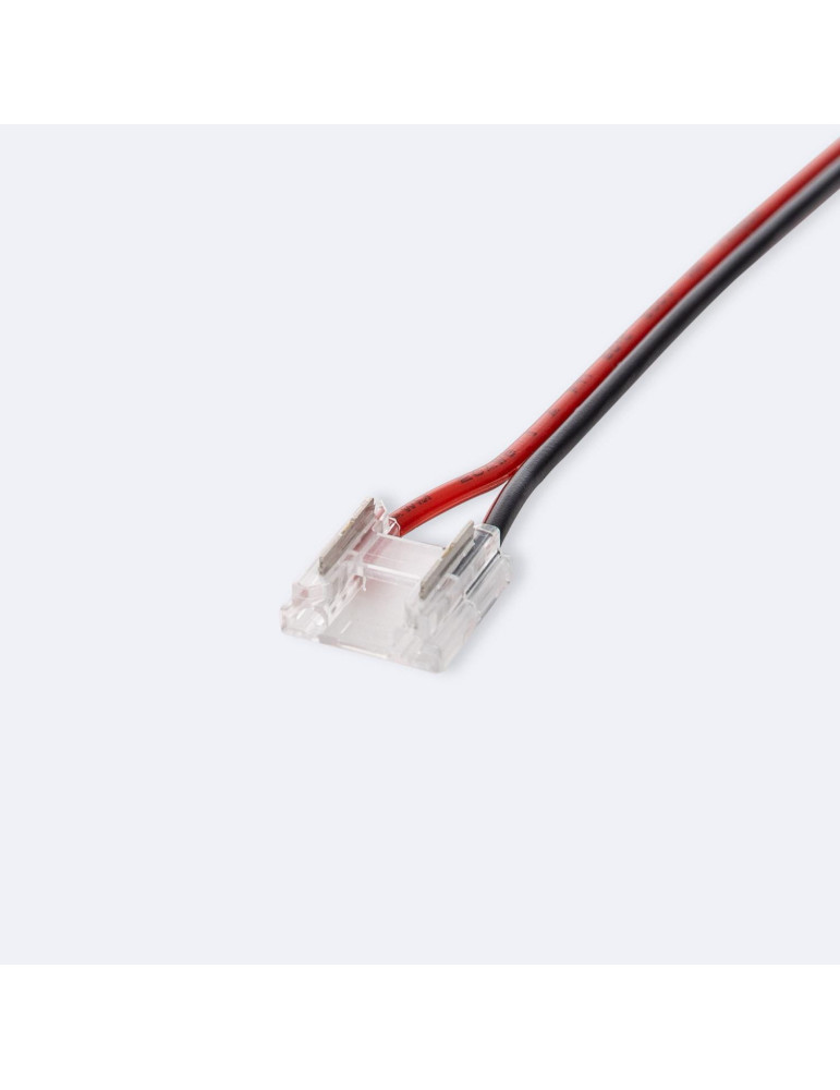 Connecteur Cablé LED 12/24V DC SMD et COB IP20 largeur 8mm