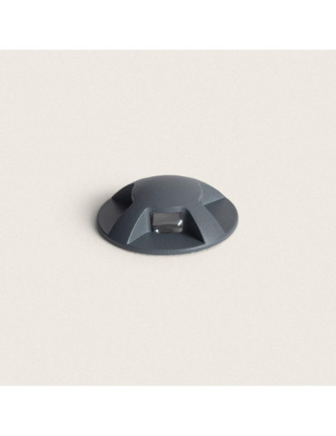 Balise Extérieure LED 1W Encastrable au Sol Letso 4L Grise