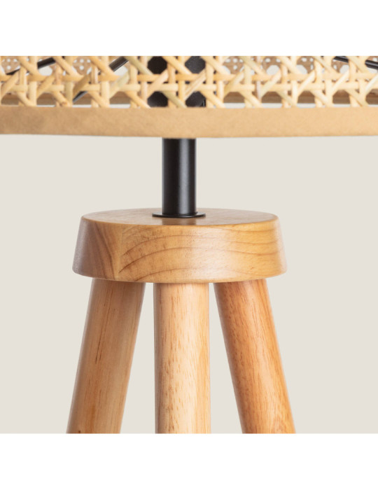 Lampadaire Rotin Adirane
