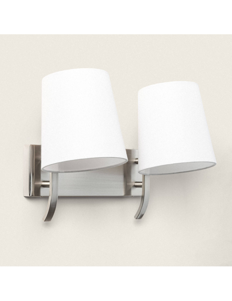 Applique Murale Métal 2 Spots Eikho