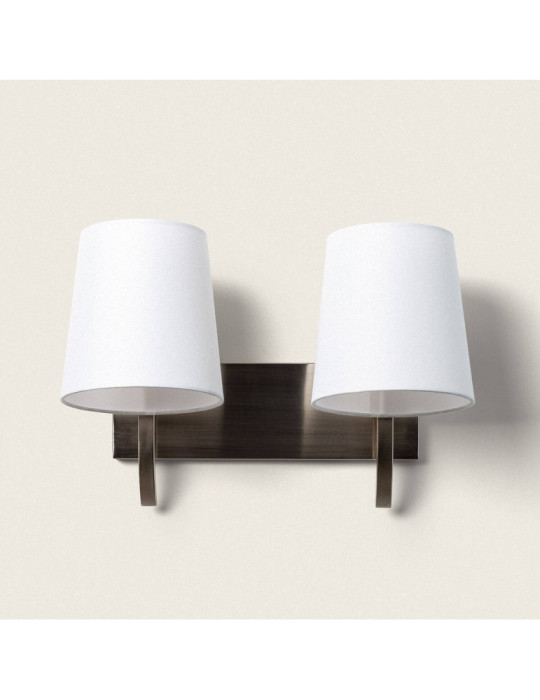 Applique Murale Métal 2 Spots Eikho