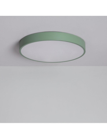 Plafonnier LED Rond Métal 24W CCT Sélectionnable Iris Ø400 mm