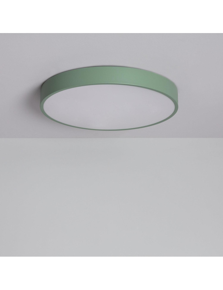 Plafonnier LED Rond Métal 24W CCT Sélectionnable Iris Ø400 mm