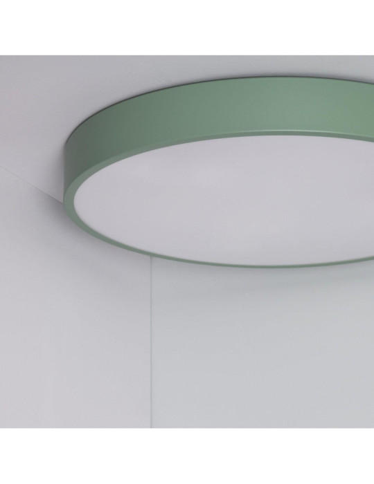 Plafonnier LED Rond Métal 24W CCT Sélectionnable Iris Ø400 mm