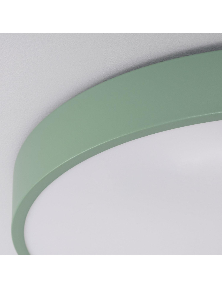 Plafonnier LED Rond Métal 24W CCT Sélectionnable Iris Ø400 mm