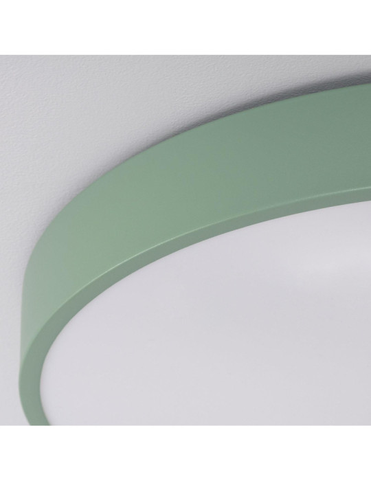 Plafonnier LED Rond Métal 24W CCT Sélectionnable Iris Ø400 mm