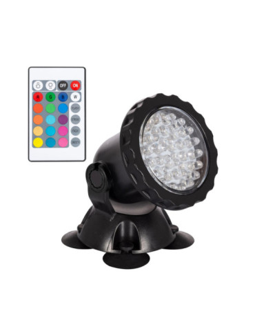 Spot LED Aquarium 3.5W Submersible IP67 avec Télécommande