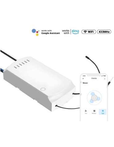 Contrôleur WiFi pour Ventilateur de Plafond AC SONOFF IFAN04-H