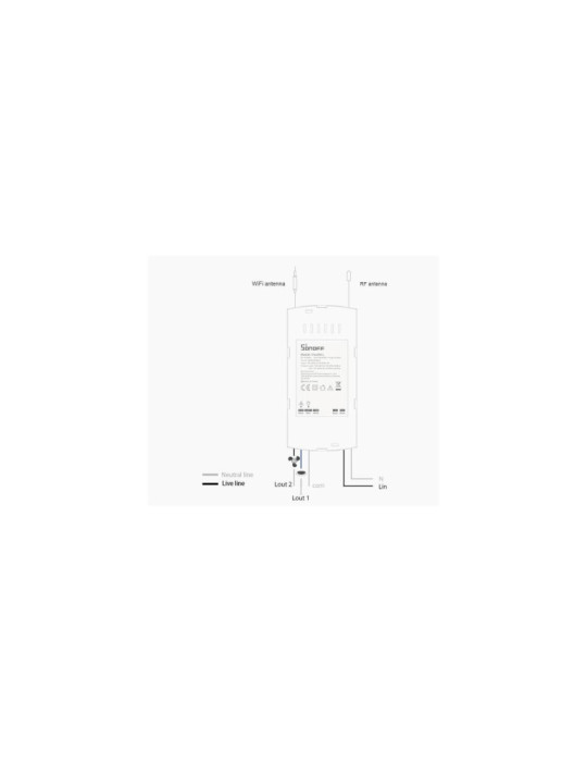 Contrôleur WiFi pour Ventilateur de Plafond AC SONOFF IFAN04-H