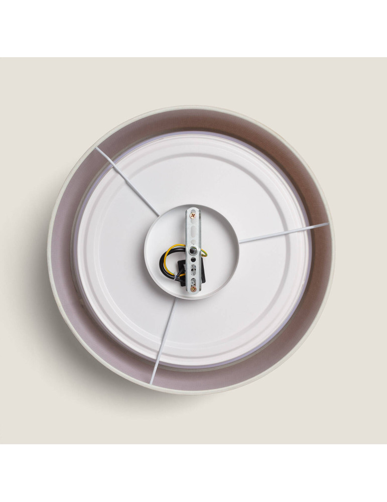 Plafonnier Rond Rotin Ø360 Rufus