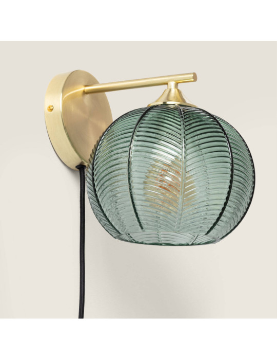 Lampe Murale Métal et Verre Klimt Lampe Murale Métal et Verre Klimt