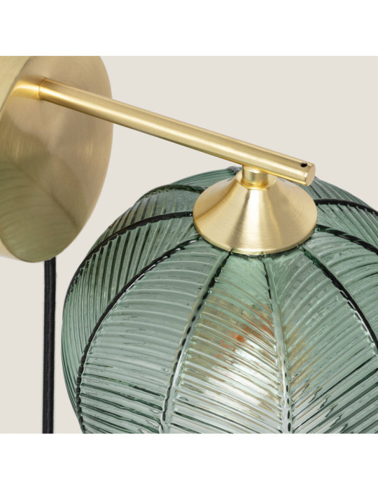 Lampe Murale Métal et Verre Klimt