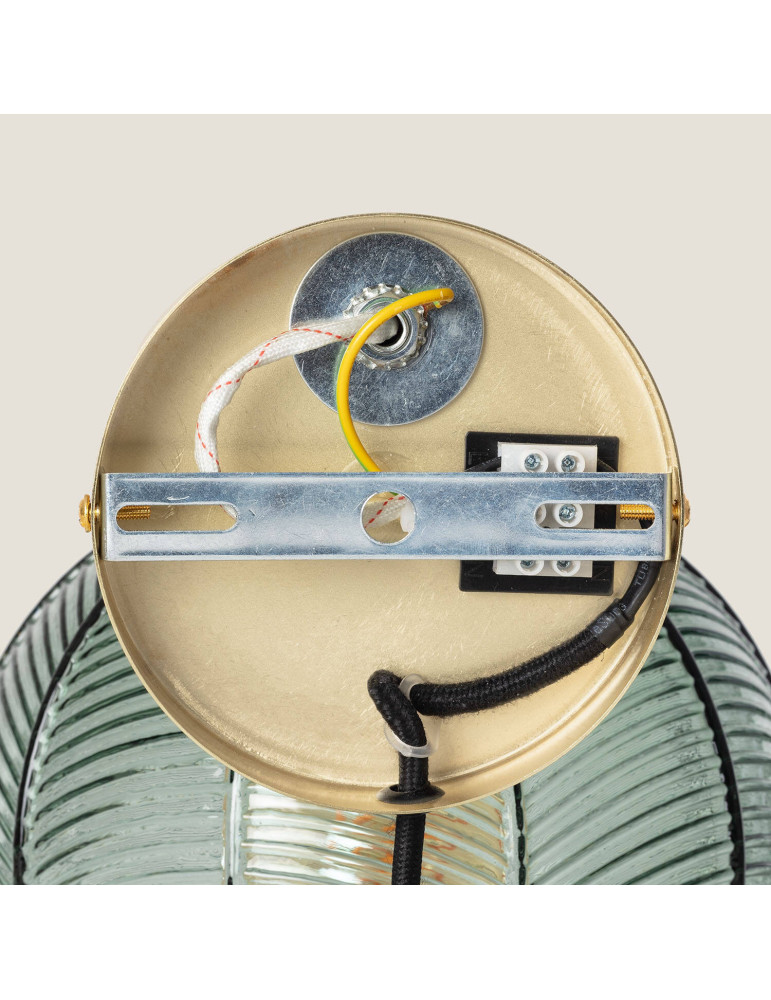 Lampe Murale Métal et Verre Klimt