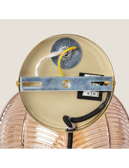 Lampe Murale Métal et Verre Klimt