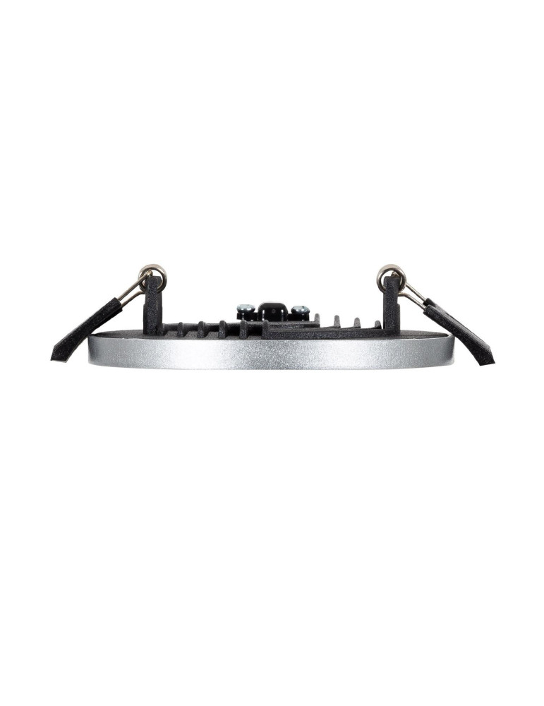 Dalle LED Ronde Slim Surface 8W LIFUD Grise Coupe Ø75mm