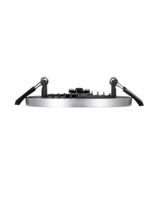 Dalle LED Ronde Slim Surface 8W LIFUD Grise Coupe Ø75mm